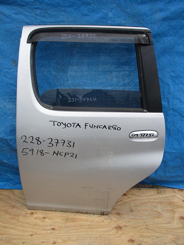 Used Toyota Funcargo DOOR SHELL REAR LEFT